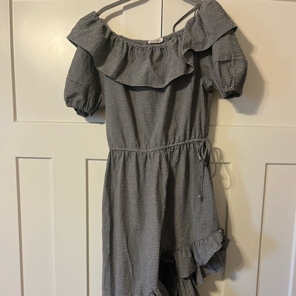 Loveshackfancy Asymmetrical Gingham Haley Dress - image 5